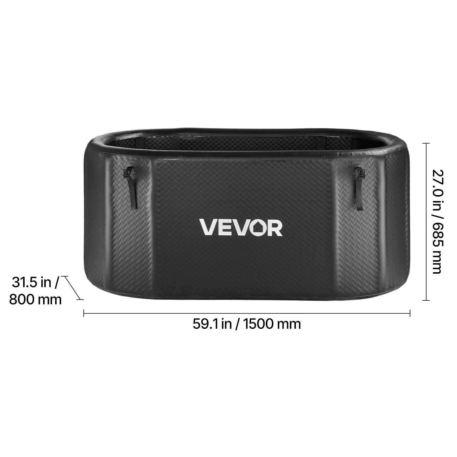 31.5 in / 800 mm  
VEVOR  
27.0 in / 685 mm  
59.1 in / 1500 mm