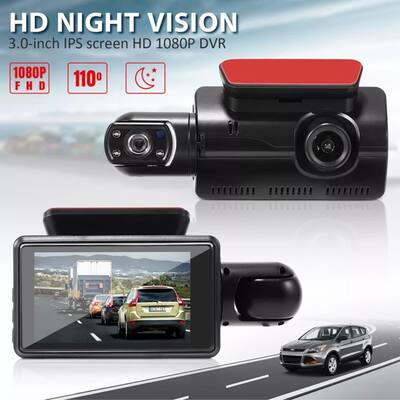 4 Channel WiFi Dash Cam With 2K Front & Dual 1080P - 360° View, G-Sensor, Night Vision