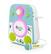 Angle. Singing Machine - Kids Mood Bluetooth Karaoke System - Blue/Green.