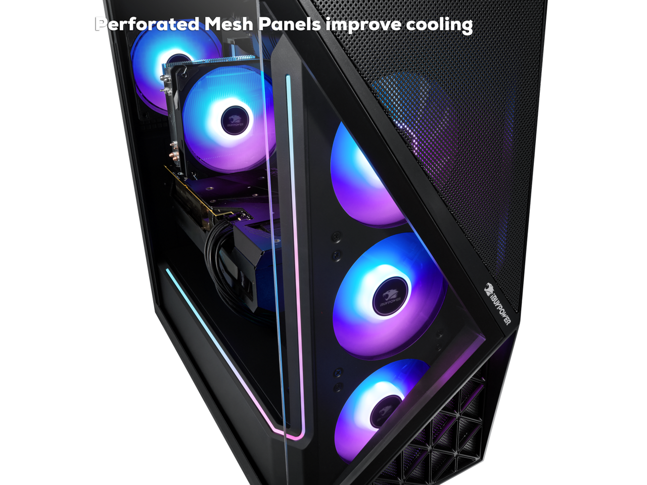 Perforated Mesh Panels improve cooling