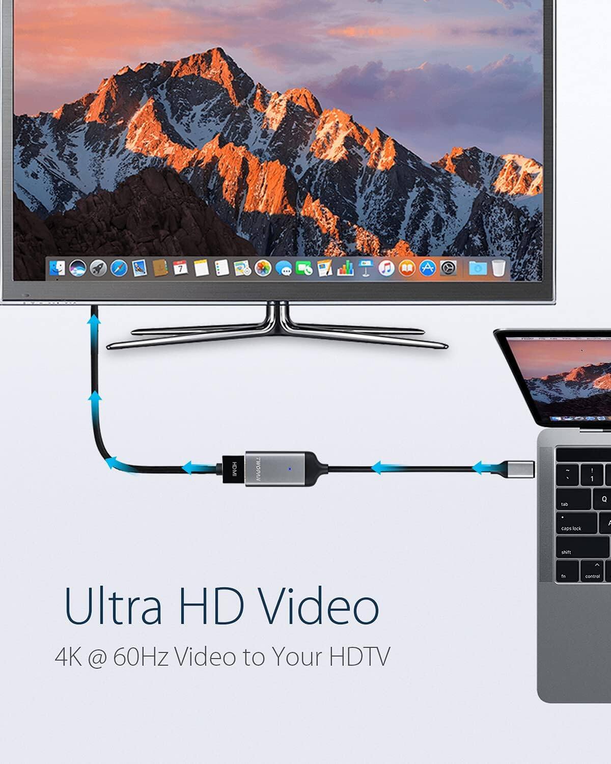 Ultra HD Video  
4K @ 60Hz Video to Your HDTV