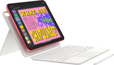 Apple - 11-inch iPad A16 chip with Wi-Fi -  256GB - Blue
