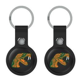 Keyscaper - Florida A&M Rattlers Two-Pack AirTag Holders - No Size - Black