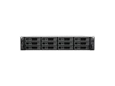 Front. Synology - Synology RackStation RS2423RP+II 12-Bay 2U NAS Enclosure - Redundant PSU -Diskless.