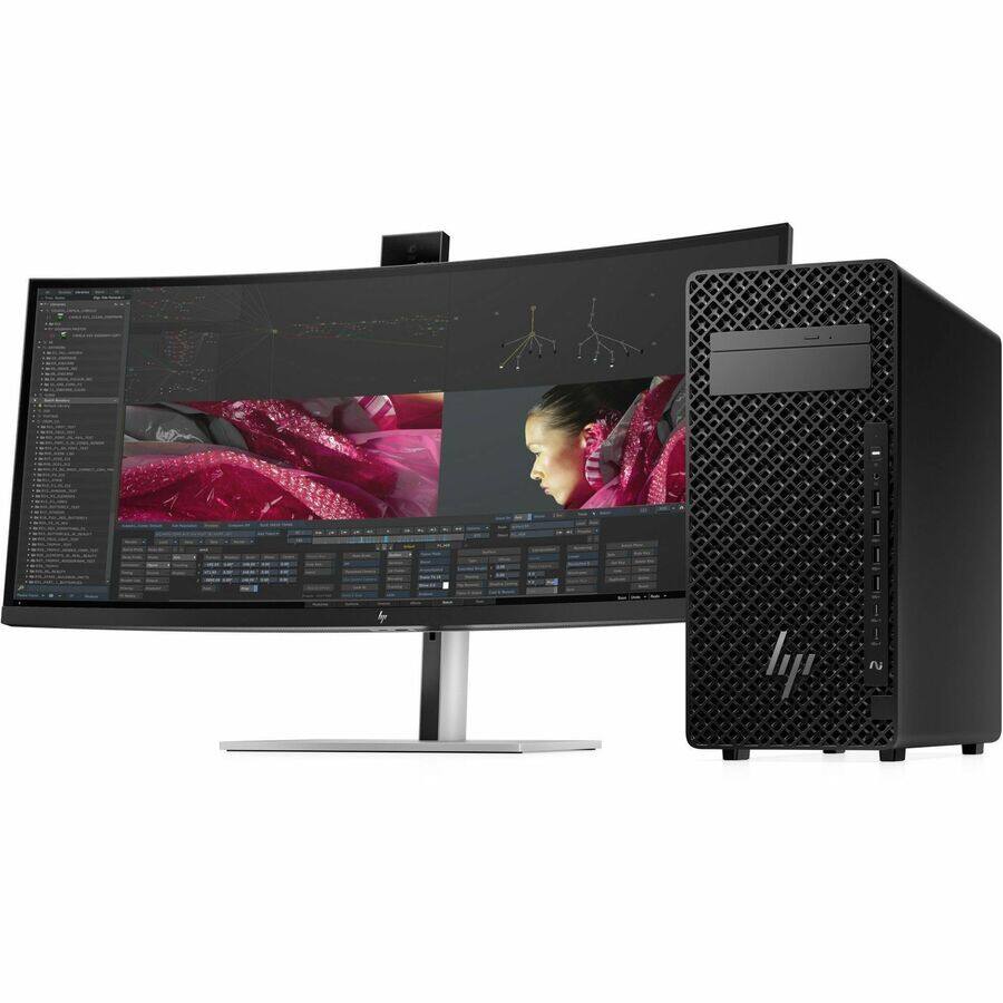 Alt View 8. HP - HP Z2 G1i Workstation - 1 x Intel Core Ultra 5 235 - 16 GB - 512 GB SSD - Tower - Black - Intel W880 Chip - Windows 11 - Black.