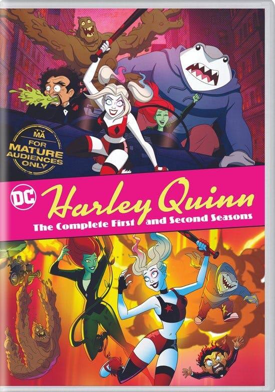 Front. Harley Quinn: Seasons 1 and 2 (DVD Double Feature) [DVD].