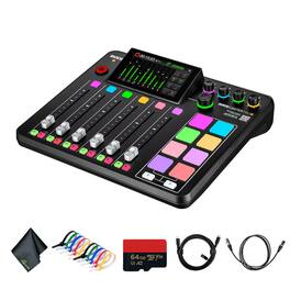 RODE - RODECaster Pro II + 64GB Micro SD Memory Card + More (Bundle)