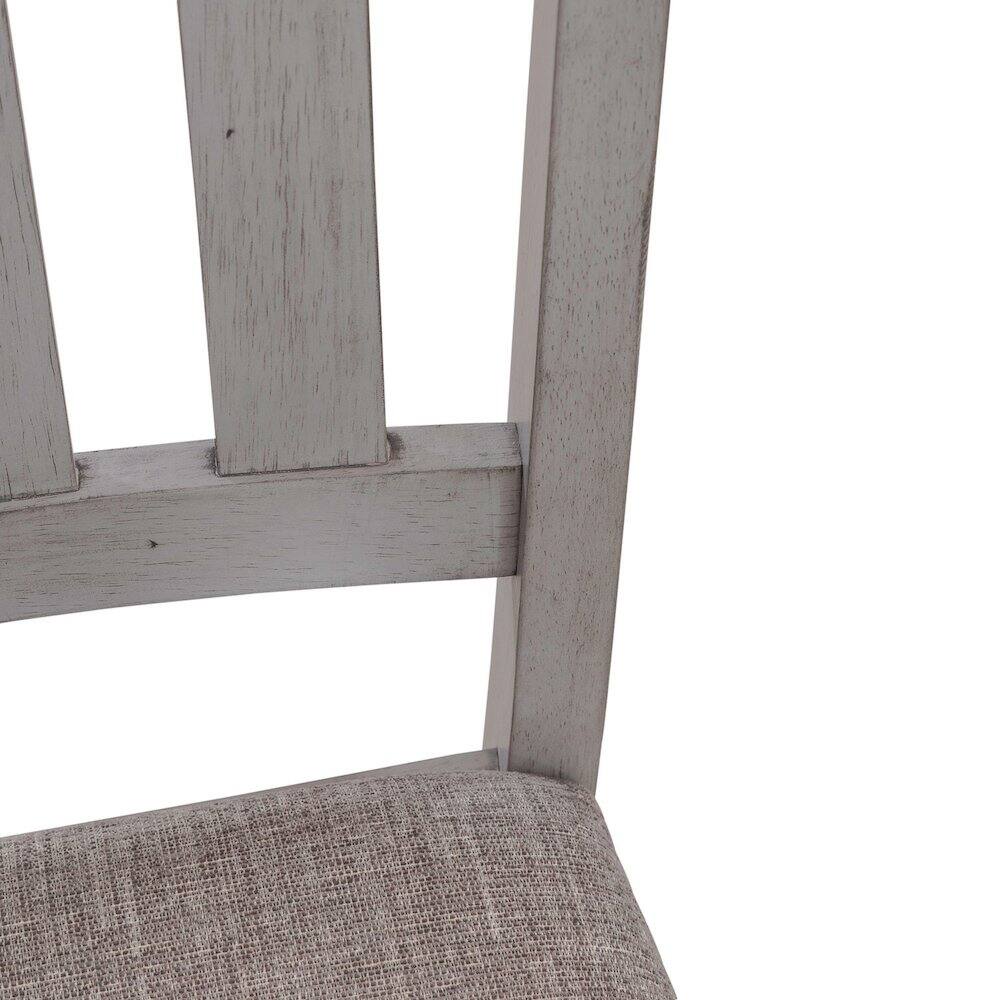 Alt View 4. Liberty Furniture Industries - Newport Splat Back Side Chair - Set of 2 - Grey.