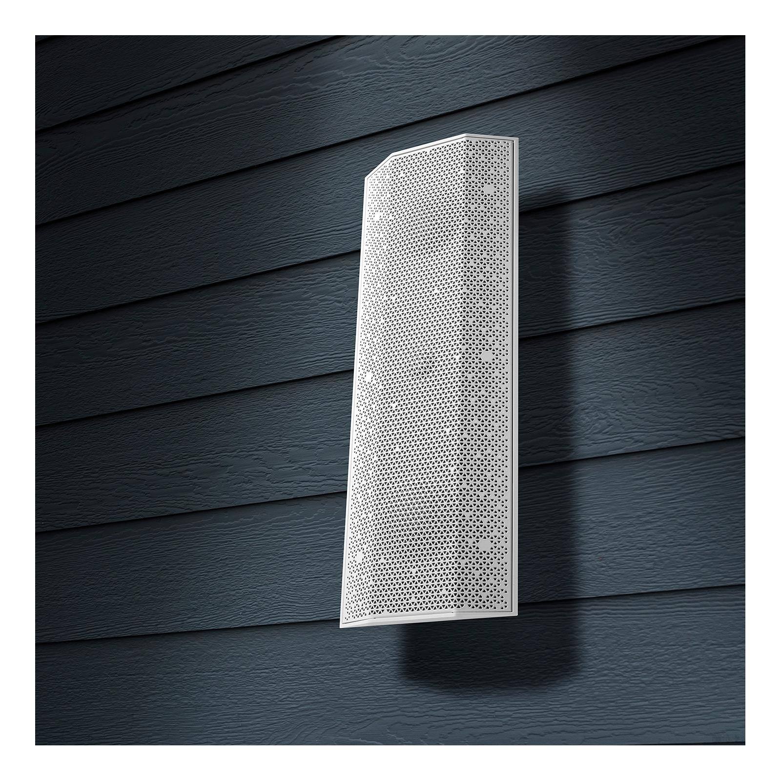 Alt View 2. Lithe Audio - IO1 Indoor & Outdoor Passive Speakers (Pair) - White.