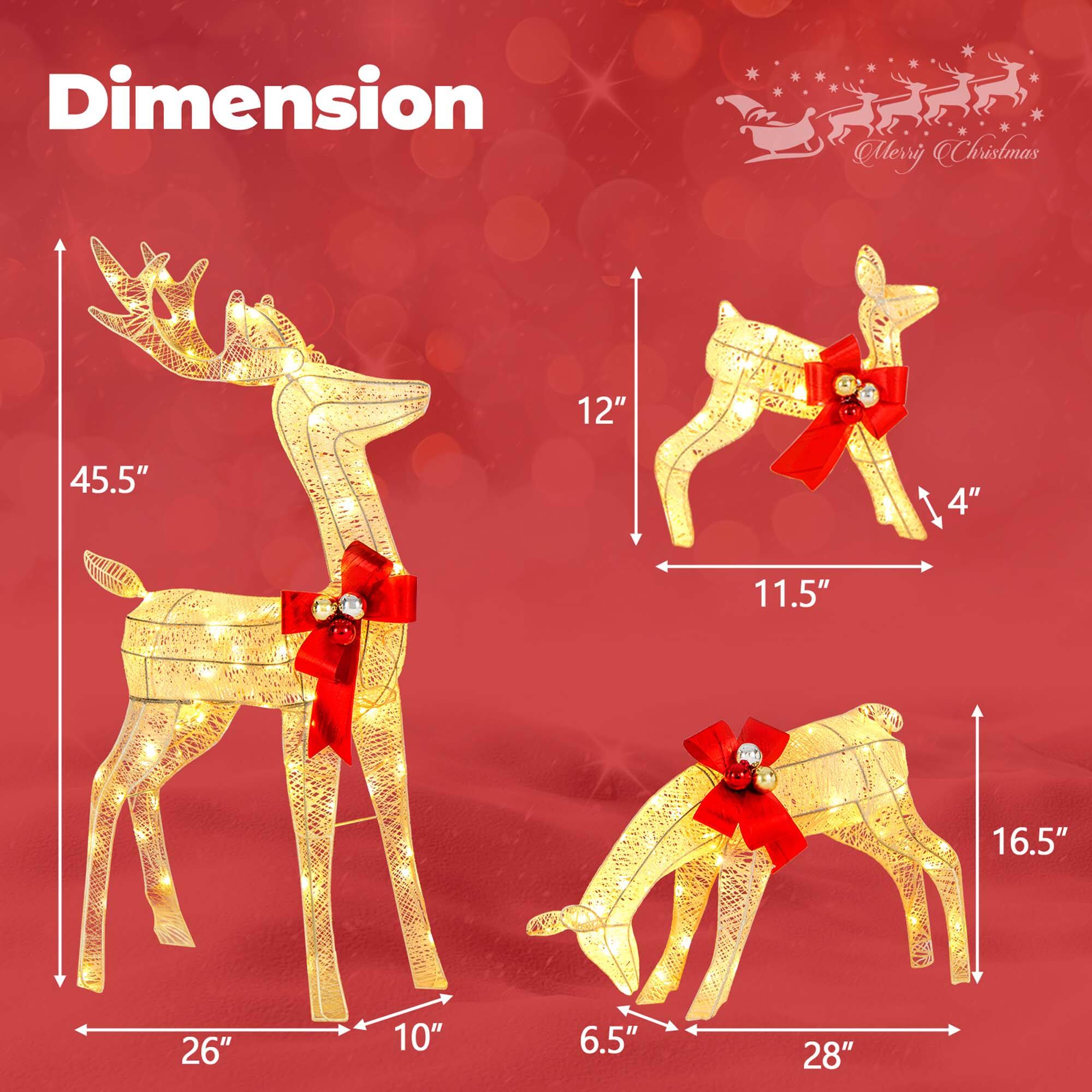 Dimension Christmas 12" 45.5" 4" 11.5" 16.5" 26" 10" 6.5" 28"