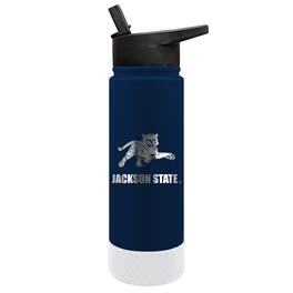Great American Products - Jackson State Tigers 24oz. Mascot Logo Thirst Hydration Water Bottle - Multicolor