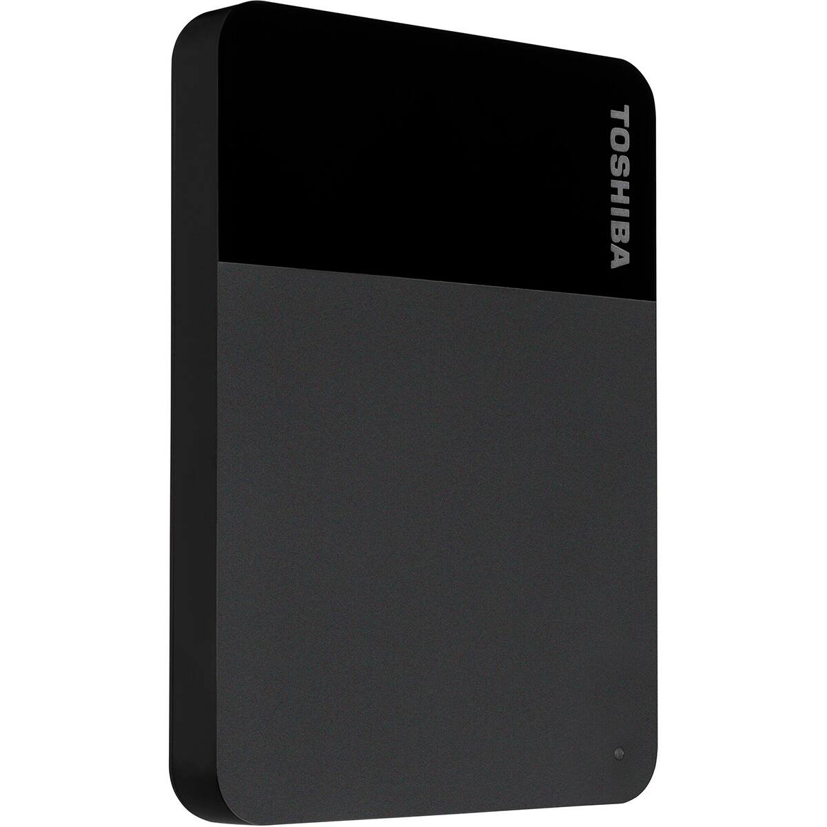 Alt View 5. Toshiba - Toshiba Canvio Ready 1TB USB 3.2 Gen 1 Portable Hard Drive, Black - Black.