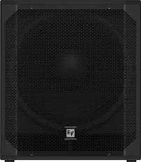Front. Electro-Voice - EVIVA18SP 18in Powered Portable Sub.