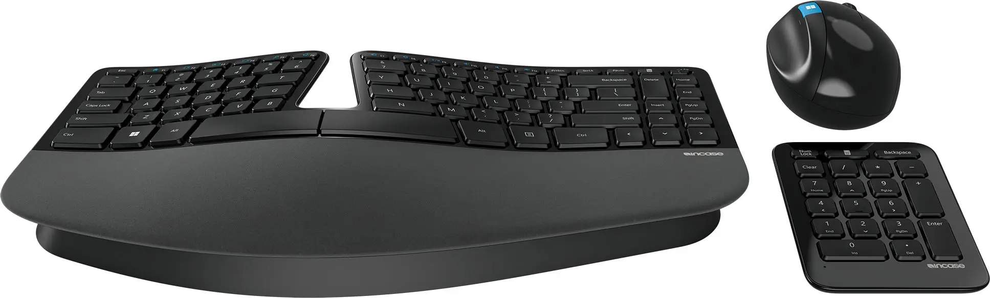 Incase Sculpt Ergonomic Desktop EN Layout Designed by