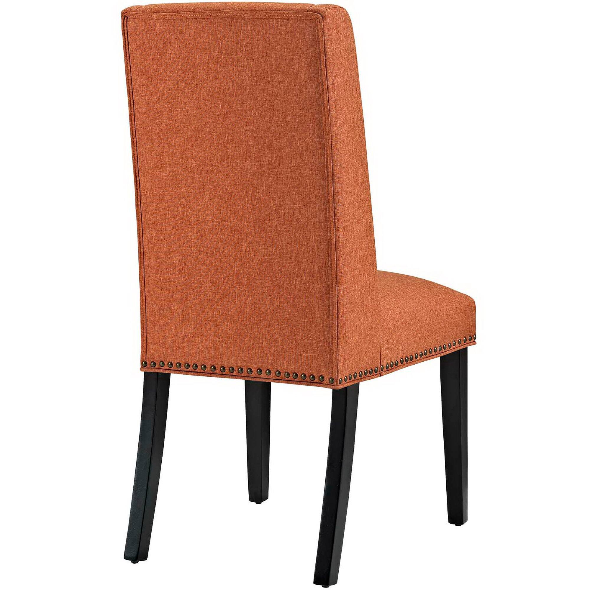 Back. Modway - Baron Fabric Dining Chair by Modway - Orange.