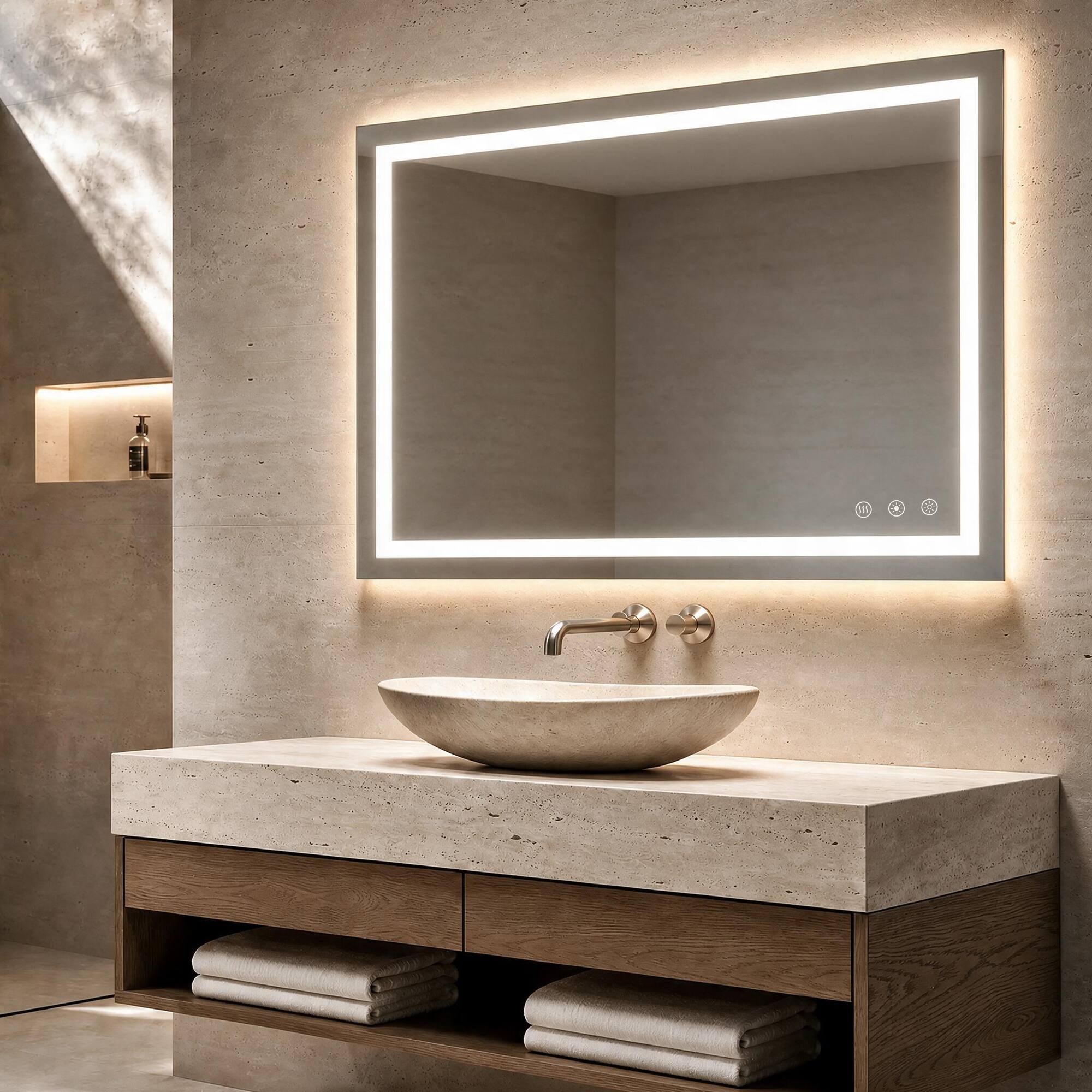 Frameless-15.75 x 12.6 inch