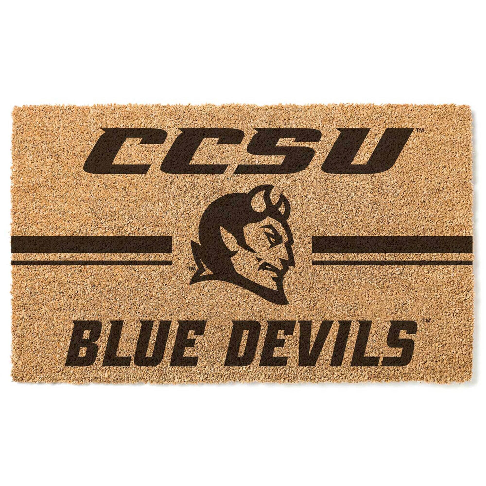Central Connecticut State Blue Devils 18" x 30" Team Logo Doormat