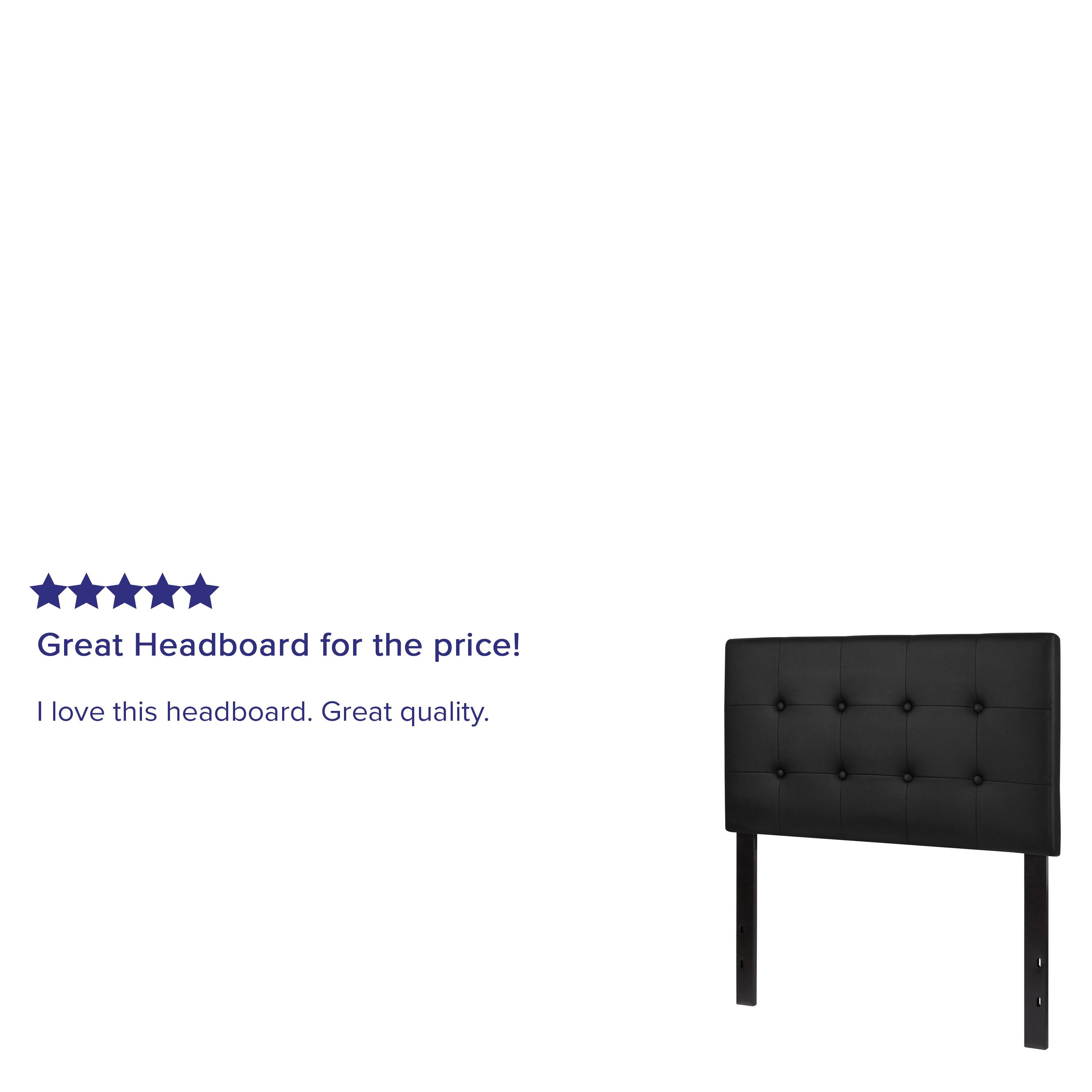 Great Headboard for the price!  
I love this headboard. Great quality.