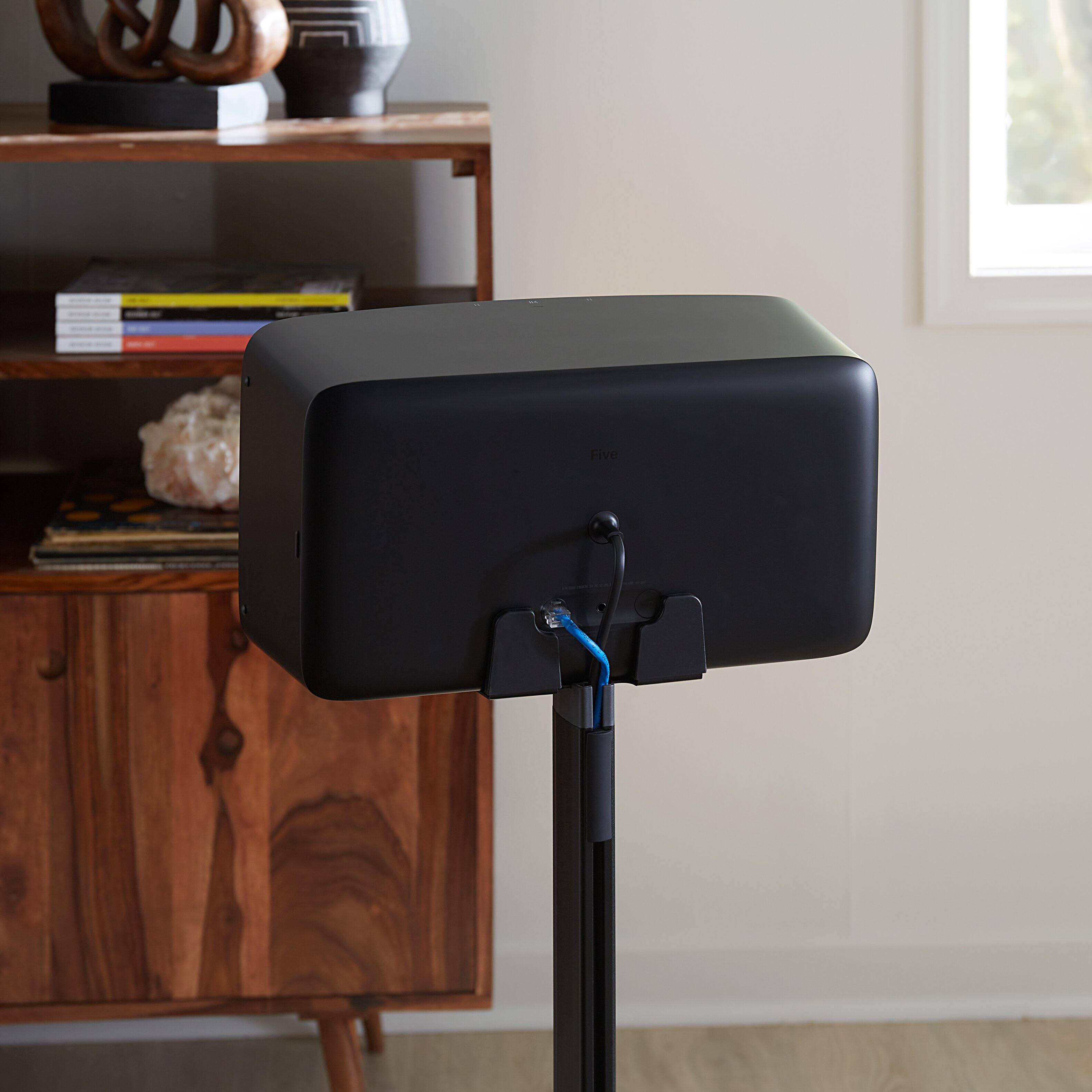 Alt View 11. Sanus - Wireless Speaker Stands Designed for Sonos Five and Play: 5 Speakers - Black.