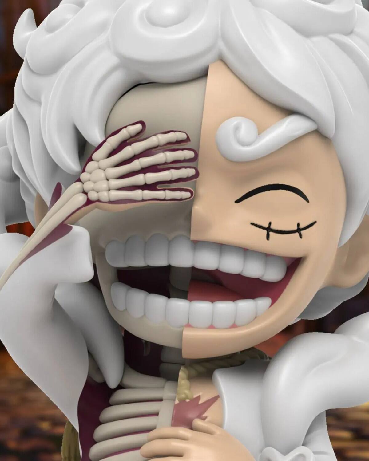 Alt View 1. PopMarket - One Piece - XXRAY: Wanted Series - Luffy Gear5   - COLLECTIBLES - Multicolor.