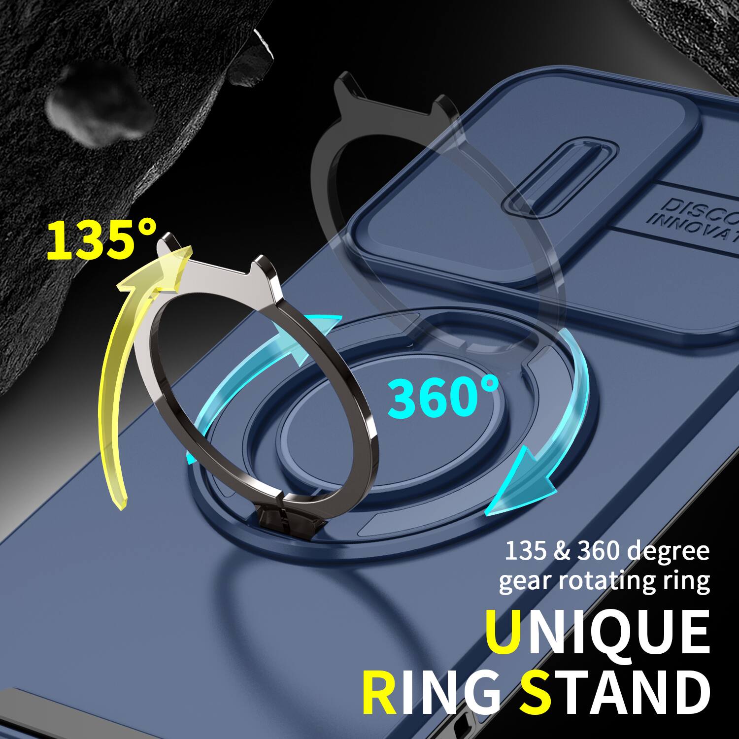 135
INNOVAT DISCO
360
135 & 360 degree gear rotating ring UNIQUE RING STAND