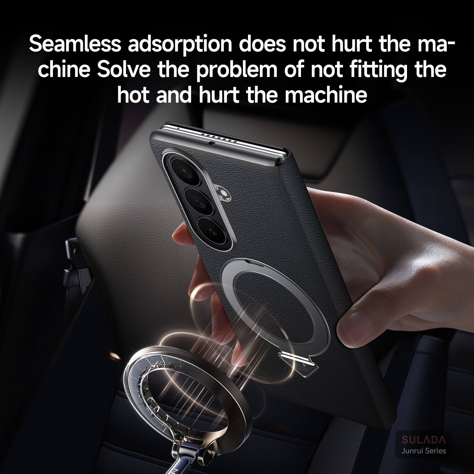 Seamless adsorption does not hurt the machine. Solve the problem of not fitting the hot and hurt the machine.  
SULADA Junrui Series