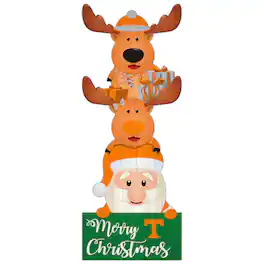 Fan Creations - Tennessee Volunteers 31'' Santa Stack Leaner - Multicolor