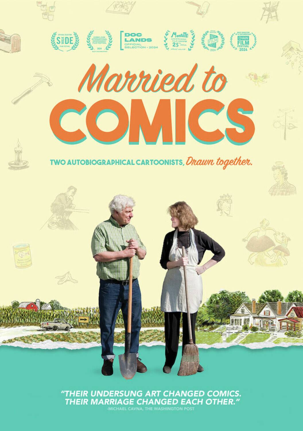 Front. Married To Comics   - DVD.