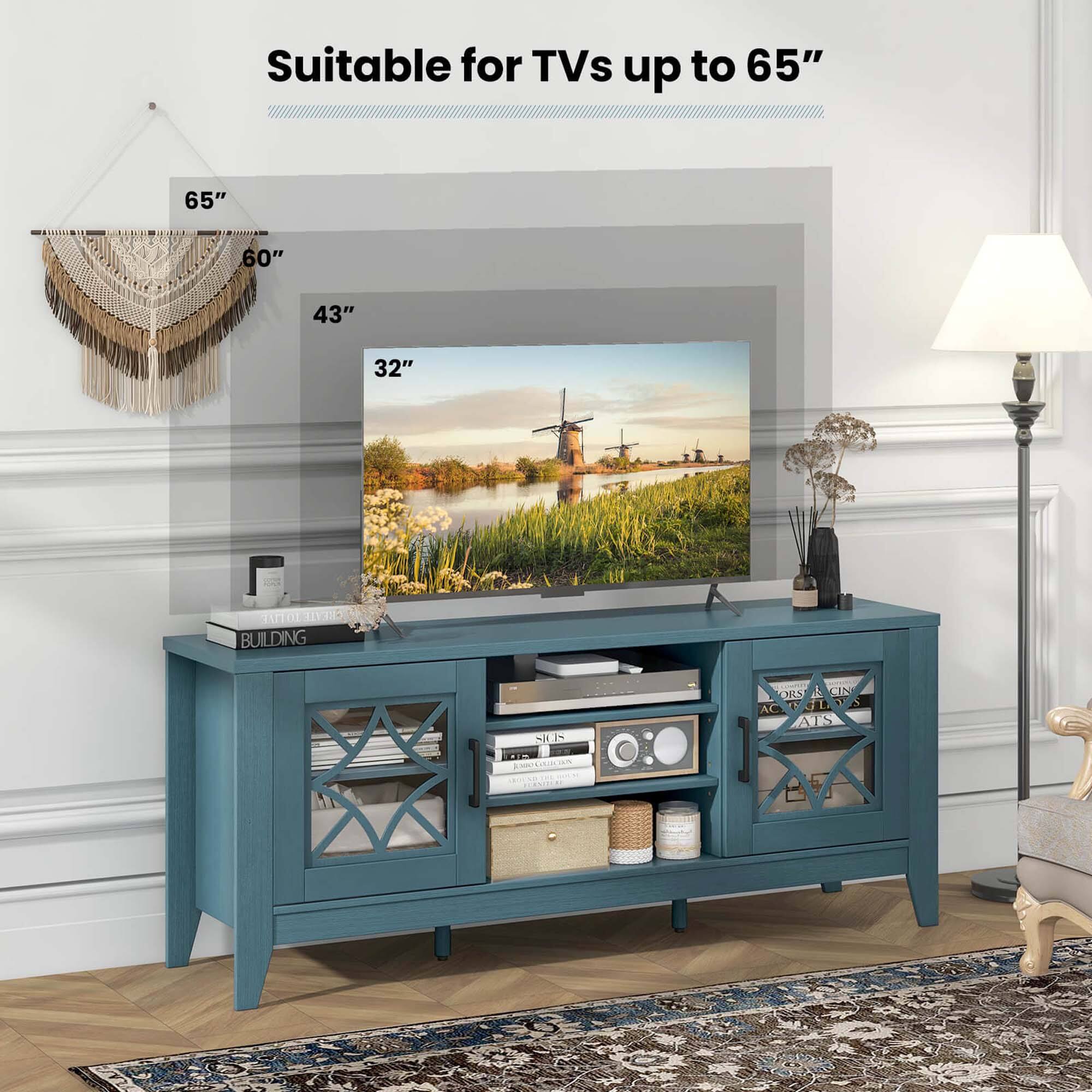 Suitable for TVs up to 65" 60" 43" 32" and 24".