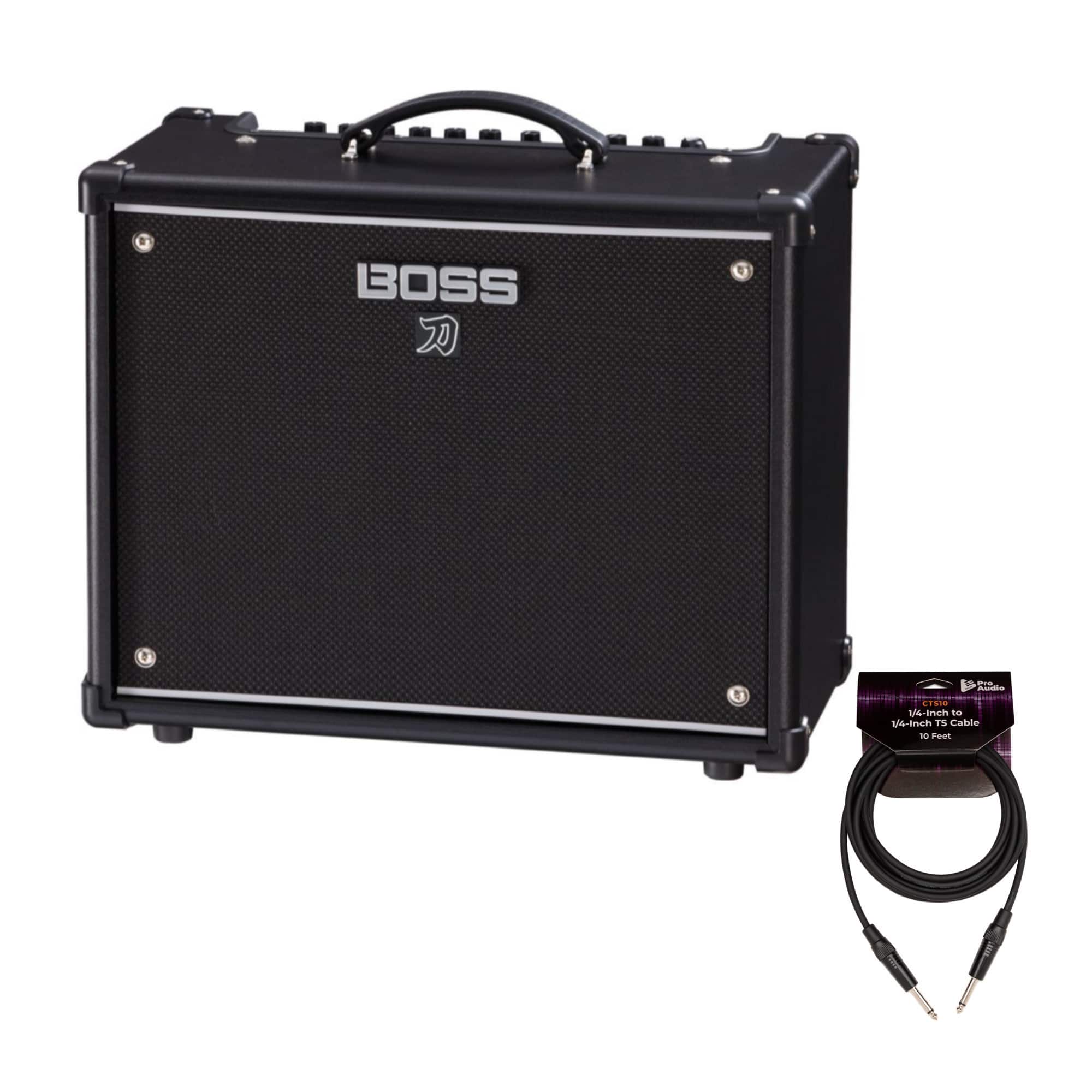 BOSS - Katana Gen 3 50W 1x12-in Combo Guitar Amplifier with Instrument Cable