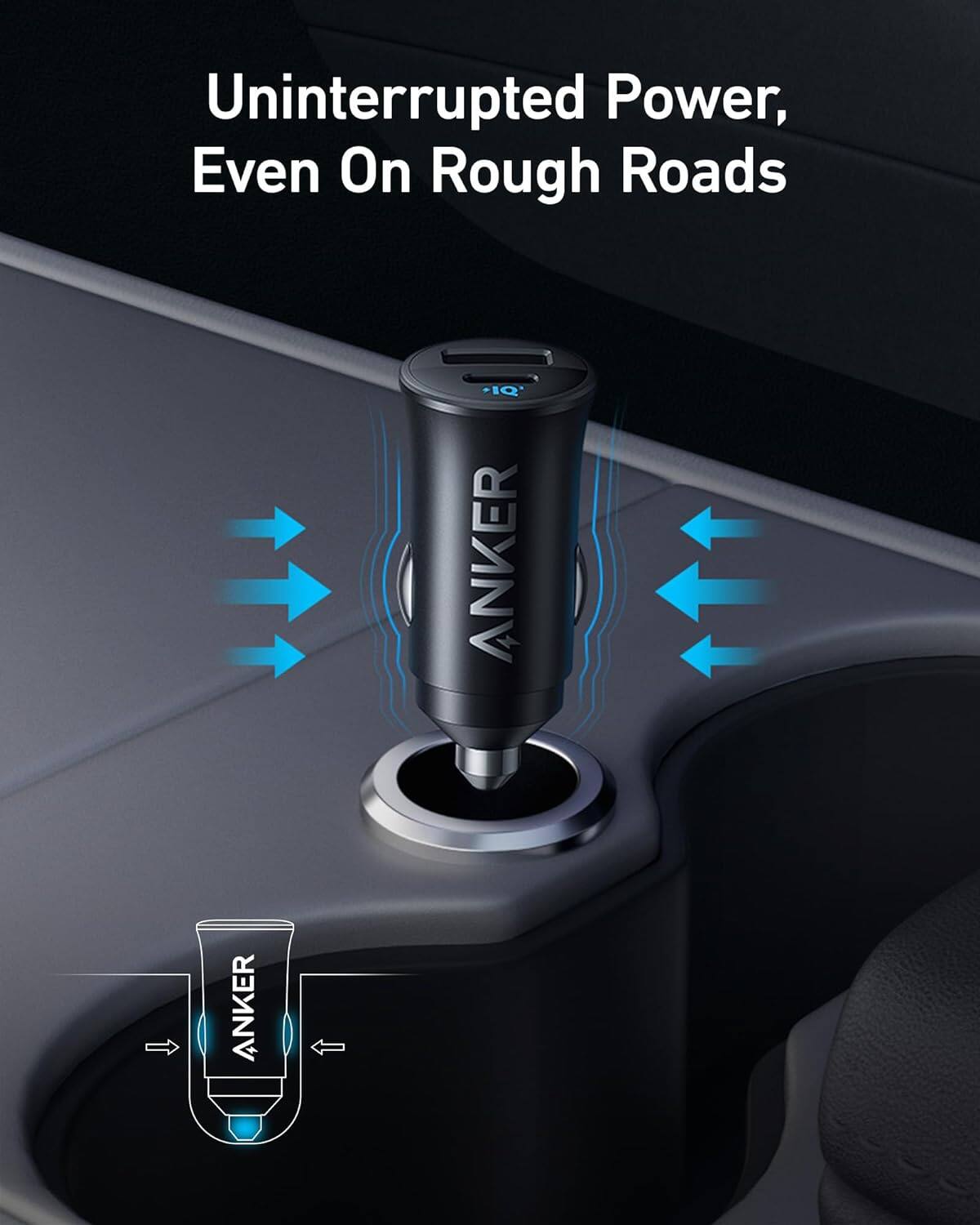 Uninterrupted Power, Even On Rough Roads

ANKER
