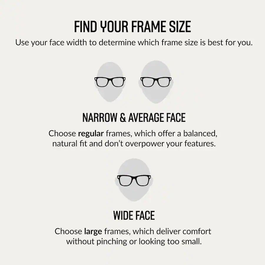 Face Sunglasses Frame Size Chart Ray Ban Meta Wayfarer — Green