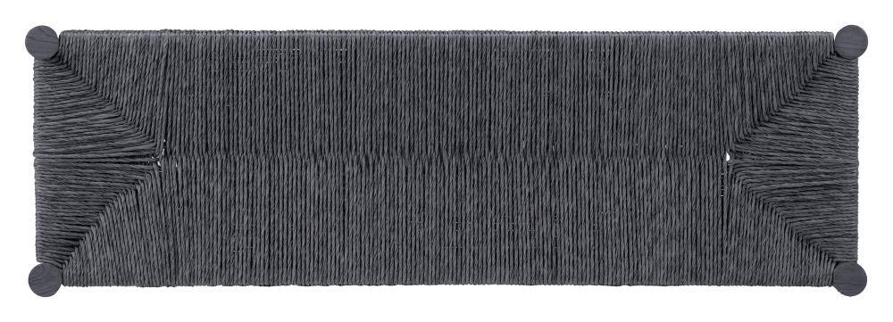 Alt View 2. Hivvago - Iska Bench Black - Black.