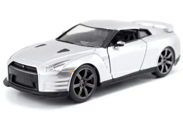 Front. Jada Toys - Jada Toys - 1:32 Fast & Furious - Brian's 2009 Nissan GT-R R35 - COLLECTIBLES - Multicolor.