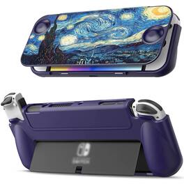 Kitcheniva - Flip Case For Nintendo Switch OLED Model 2021 Slim Protective Soft TPU Shell - Starry Night