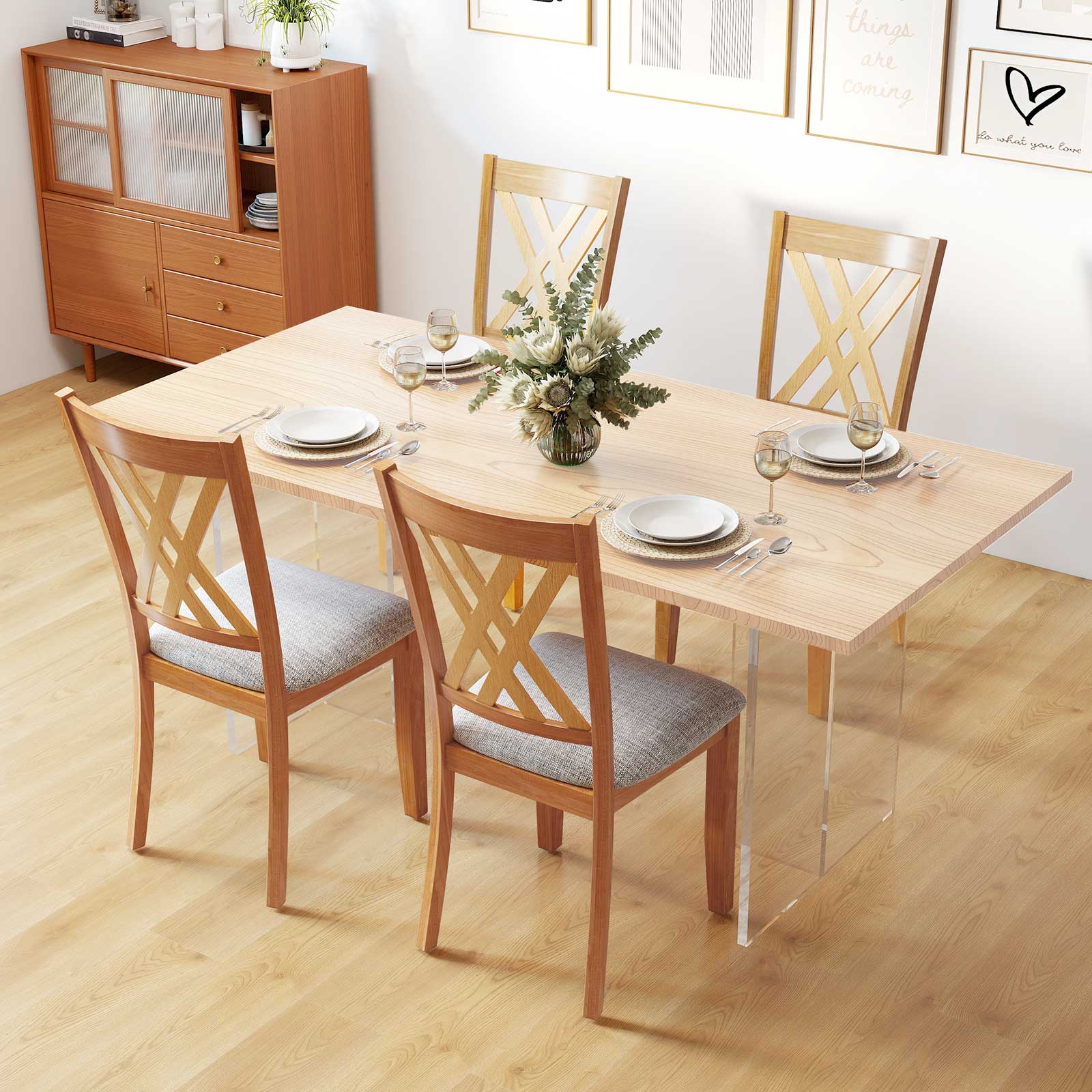 things are coming  
for what you love