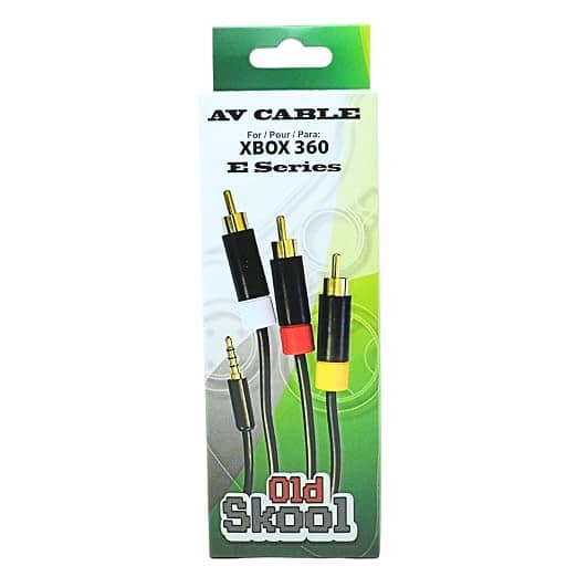 Old Skool - AV Cable for E series X360 - Black