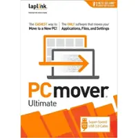 Laplink - PCmover Ultimate with USB 3.0 (1 Use) - Windows - Front_Zoom