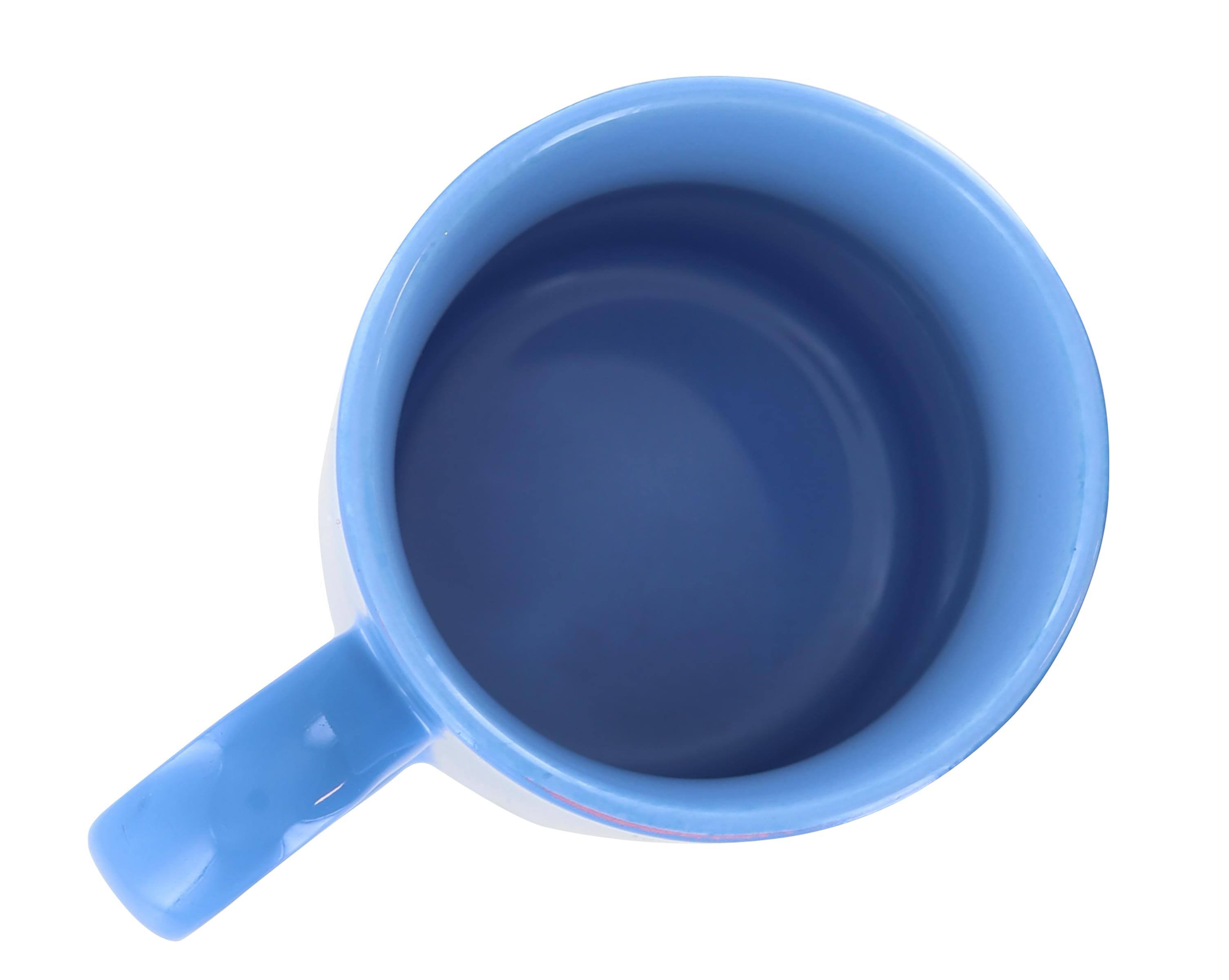 Alt View 10. Silver Buffalo - Sanrio Hello Kitty Blue Sparkles Ceramic Mug | Holds 14 Ounces - Blue.