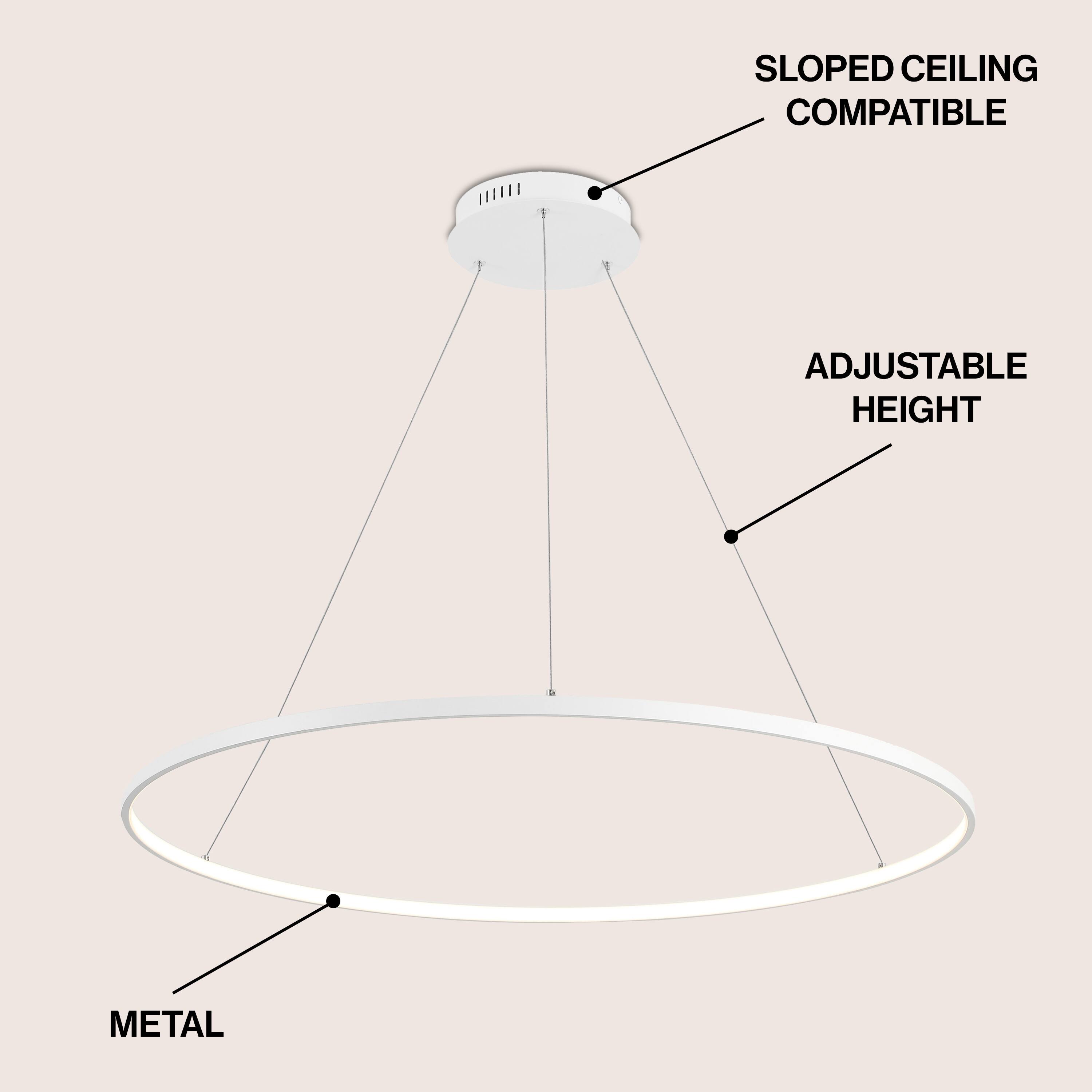 SLOPED CEILING COMPATIBLE  
ADJUSTABLE HEIGHT  
METAL