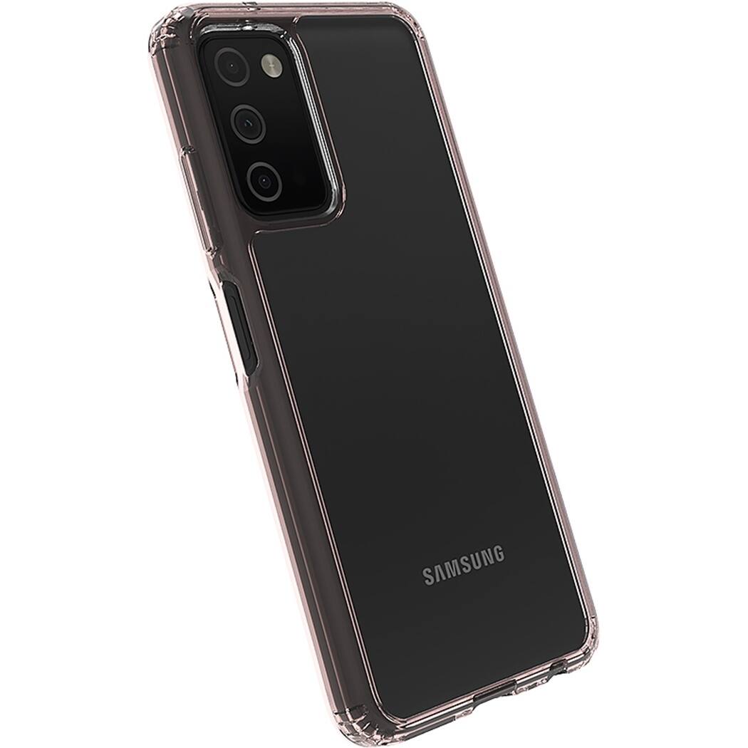 Alt View 11. SaharaCase - Hybrid-Flex Hard Shell Case for Samsung Galaxy A03 and A03s - Clear/Rose Gold.
