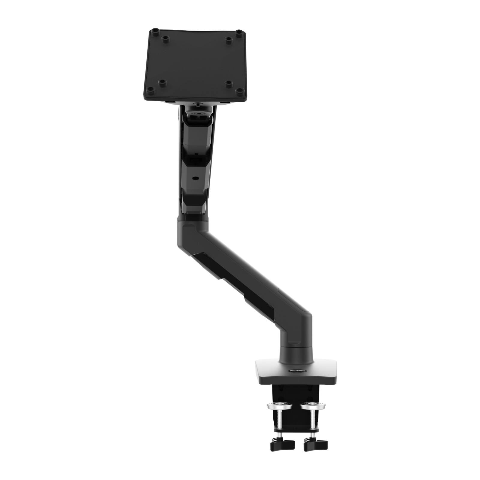 Alt View 1. HUANUO - Single Gaming Monitor Desk Mount with Mechanical Spring Arm - Black.