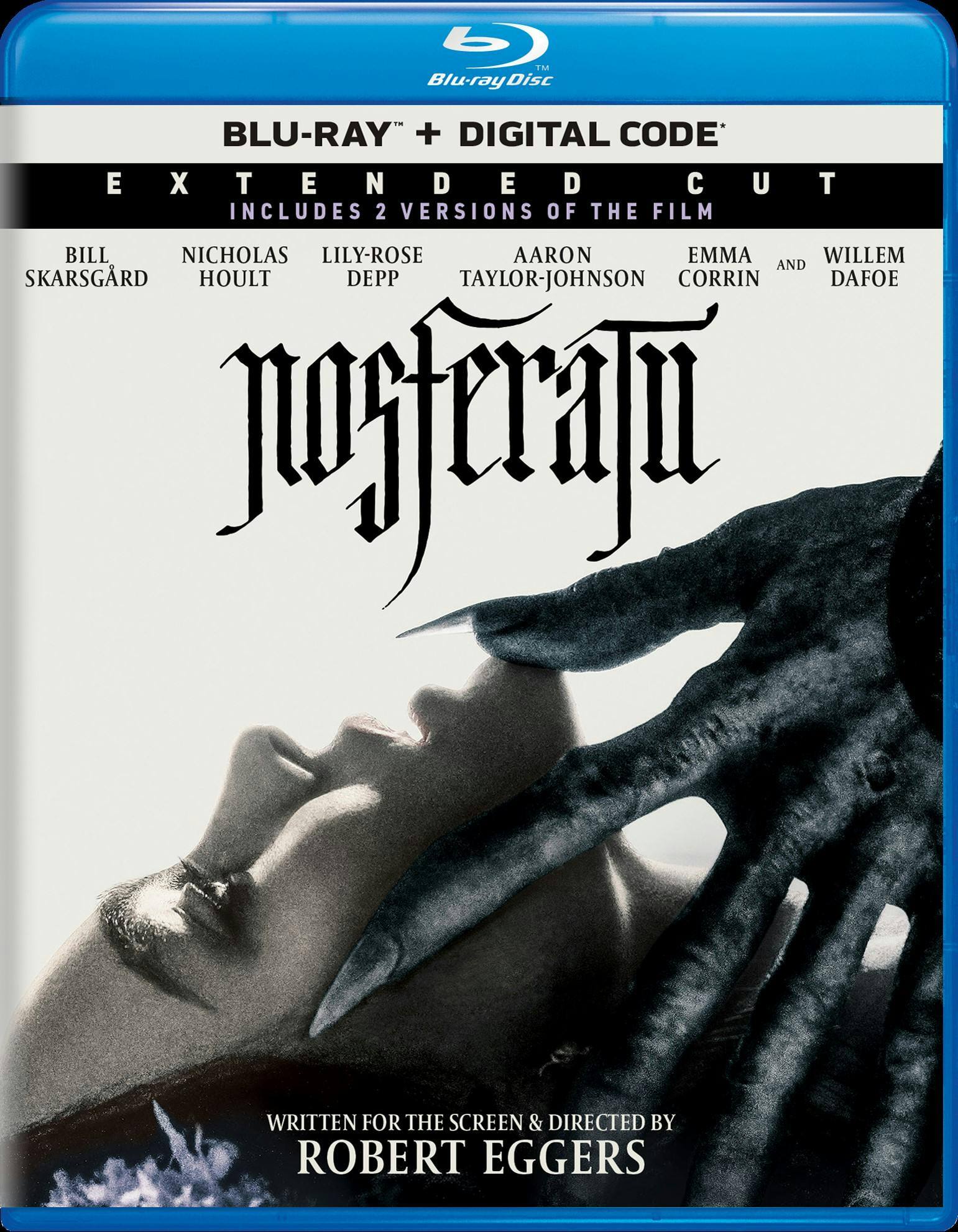 Front. Nosferatu - Extended Cut Blu-ray + Digital [Blu-ray].