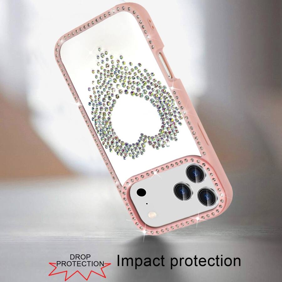 Pink Risestone Phone Case DROP PROTECTION Impact protection