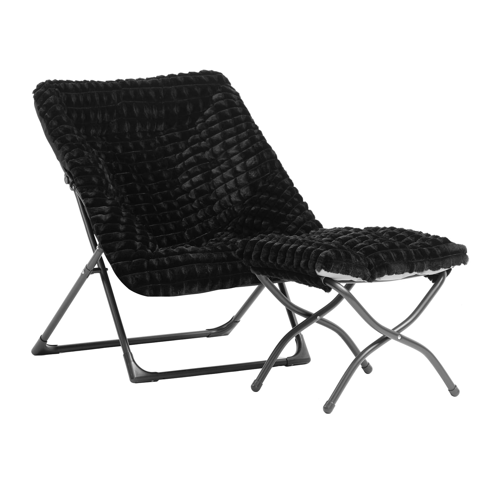Grid Black Chair&stool