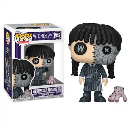 Funko POP! WEDNESDAY 1942 TELEVISION
WARNING
WITH WEDNESDAY ADDAMS EN VINYLE THING VINYL FIGURES / FIGURINES FIGURAS DE VINIL PELIGRO DE ASFIVA, DTOUFFEMENT A ADVERTENCIA: ATTENTION: DANGER HORD