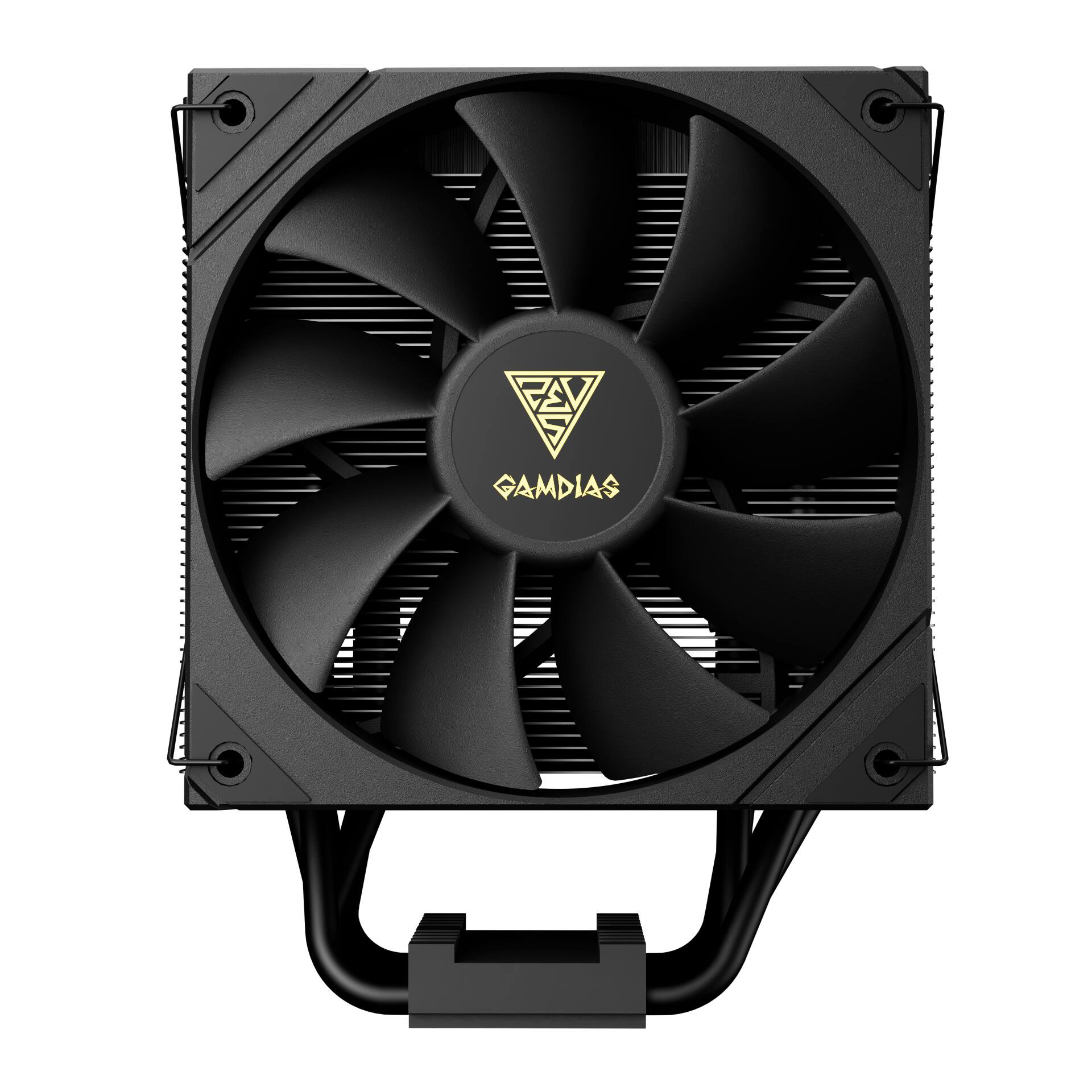 Back. GAMDIAS - BOREAS M2-61L LCD Temperature Display CPU air cooler 6-pipe, AMD and Intel. customize your animated wallpaper 272x480 - Black.