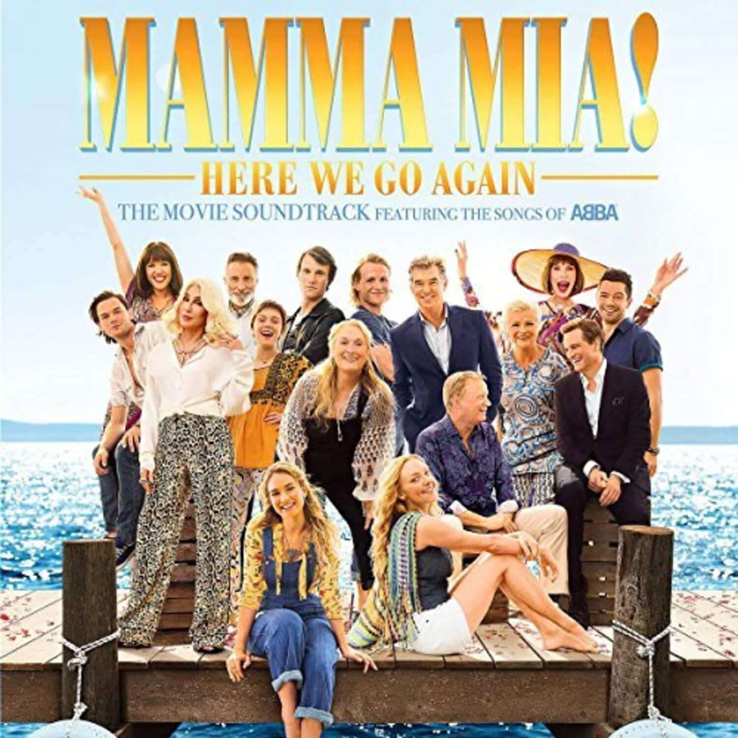 MAMMA MIA!  
HERE WE GO AGAIN  
THE MOVIE SOUNDTRACK FEATURING THE SONGS OF ABBA
