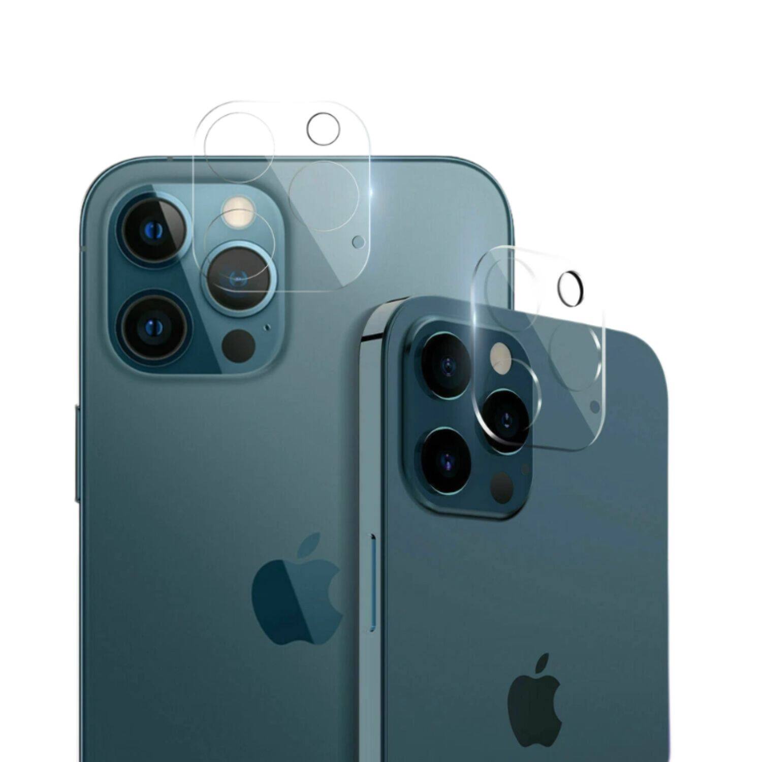 Stock Preferred - 6-Pack Crystal Tempered Glass Screen & Lens Protector Set for iPhone 13 / 13 mini - Clear