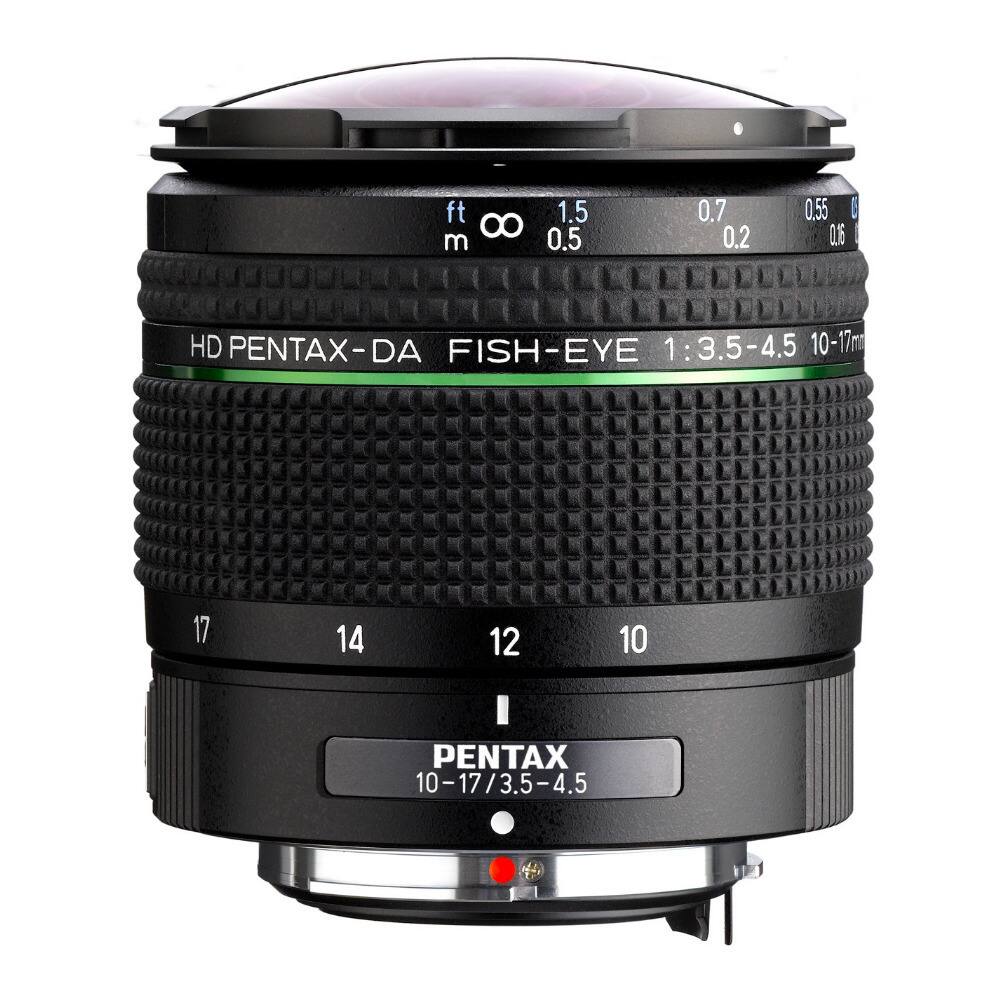 HD PENTAX-DA FISH-EYE 1:3.5-4.5 10-17mm  
17 14 12 10  
PENTAX 10-17/3.5-4.5  
ft m  
∞ 1.5 0.7 0.55 0.5 0.2 0.16